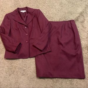 Suit Studio Blazer Jacket Skirt 2-Piece Set 12